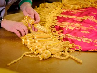 Luxuriant hand made  tassels | Royal Pavilion and Museums Brighton & Hove