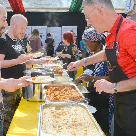 Community Lunch for people living with and affected by HIV | ©Tony Mould