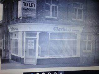 Clarks bakers shop. | From the private collection of Michael Clark