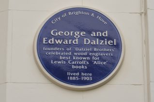 Dalziel brothers blue plaque in Clifton Road | © Tony Mould