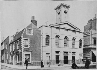 Exterior showing Duke Street houses | Holy Trinity Church