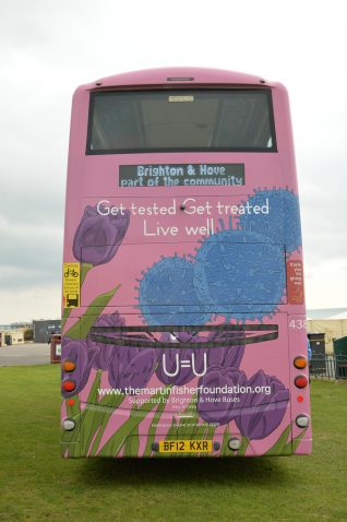 City bus with a special message | Copyright Tony Mould - My Brighton and Hove