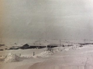 View northwest towards Golf Farm, 30th Dec 1962 | Delia Spink