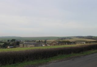 View northwest towards Golf Farm, 30th Dec 2019 | Tom Groves