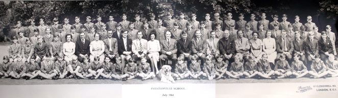 School line-up July 1964