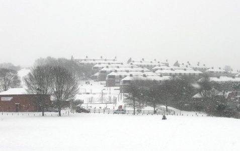 Hollingbury in the snow