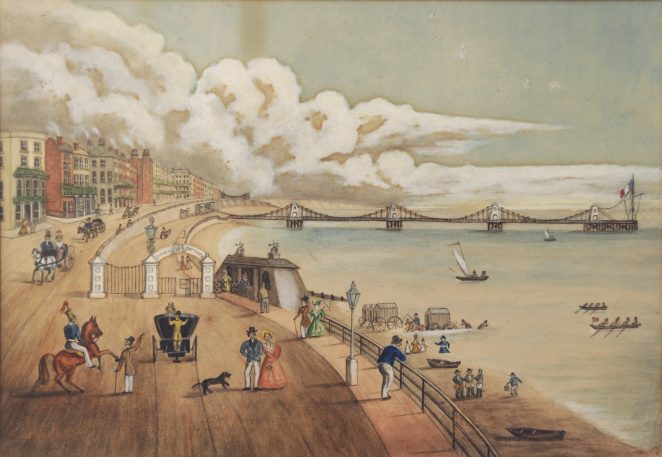 Chain Pier at brighton, by Henry Bodle
