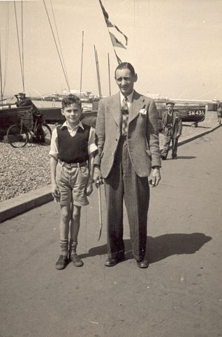 Dad and me, c1954 | ©Roy Smith