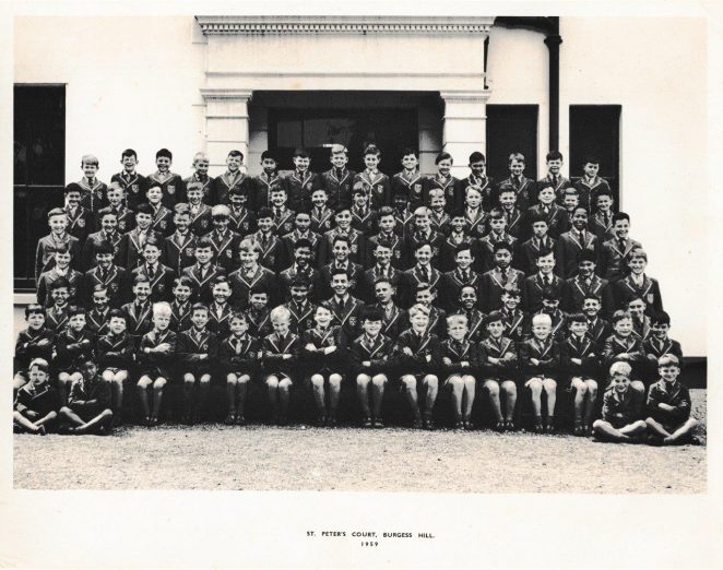 St Peter's Court School photograph, 1959