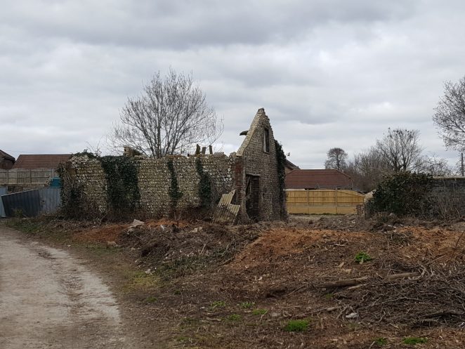 Remains of Benfield Farm Feb 2021 | Peter Groves