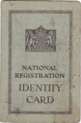 CTF's identity card, photograph of CTF and note signed by a Lieutenant Colonel showing that CTF is on official duty