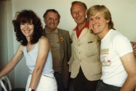 Alistair Thomson with members of QueenSpark Books, 1984