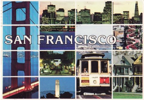 Postcard from Barry Osborne from San Francisco