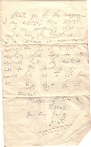 Letter from John Leech to Amelia Rose Leech written from France