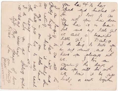 Letter from John Leech to Amelia Rose Rowe regarding ARL's from imminent visit and being married