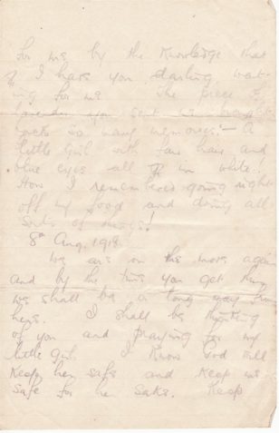 Letter from John Leech to Amelia Rose Leech from France