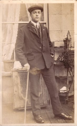 Photograph of John Leech in civilian dress