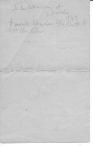 Letter to SH's mother from the Adjutant at the Jellalabad Barracks, Tidworth