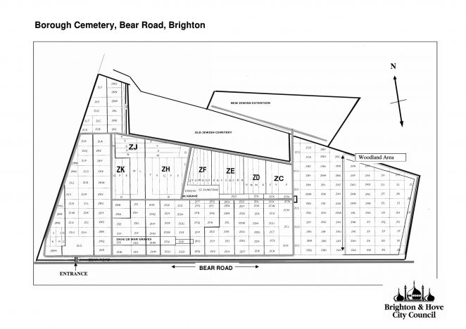 Re: City Cemetery, Bear Road, Brighton