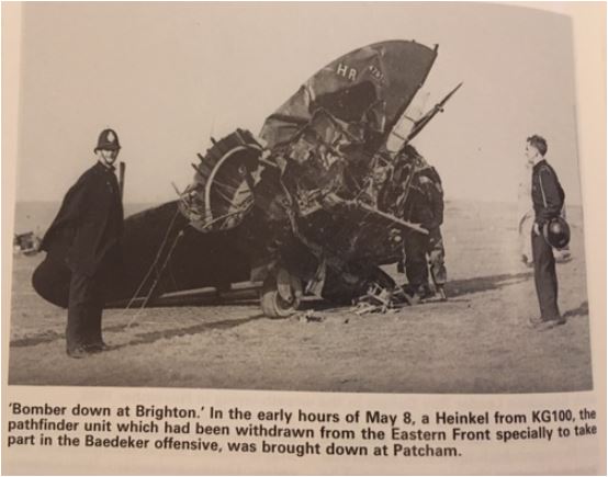 Re: May 1942 - Luftwaffe bomber crash, Patcham