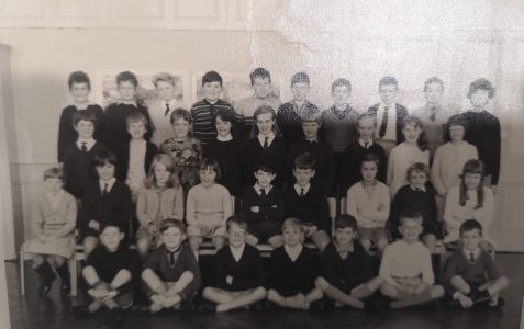 Downs School June 1968 Miss Hakes class photo