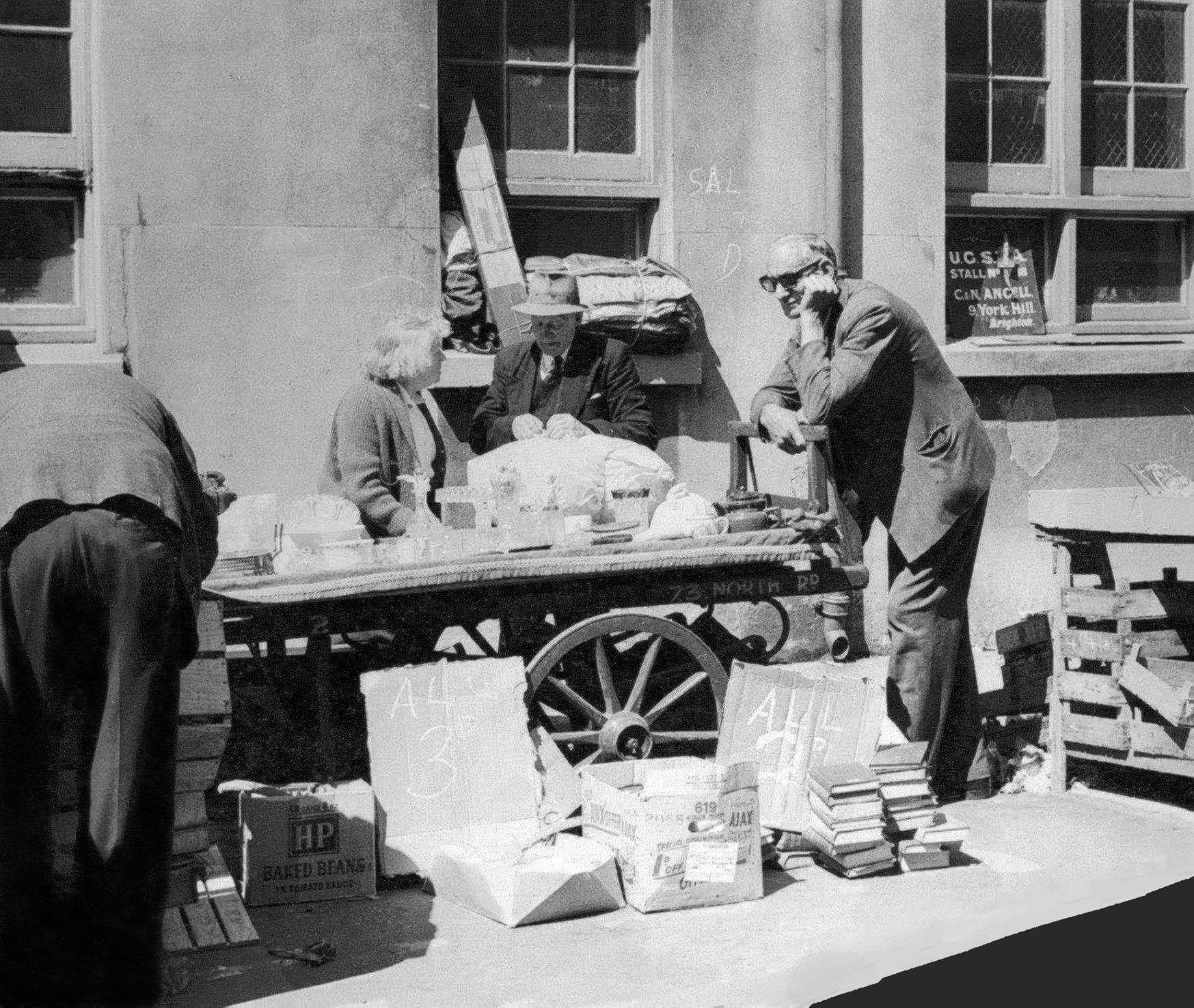 The 'Flea Market' 1959 | Caught on camera | My Brighton and Hove