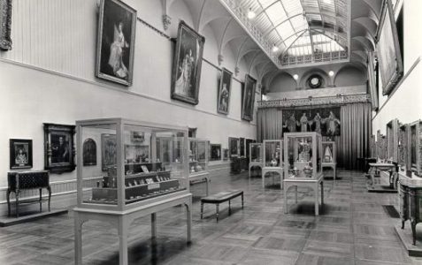 A large municipal art collection