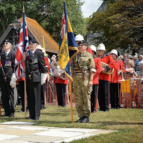Rottingdean WWI 100th anniversary parade and service | ©Tony Mould: all images copyright protected