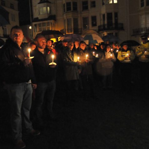 Candlelight Vigil for World AIDS day | Photo by Tony Mould:click on photo for large version