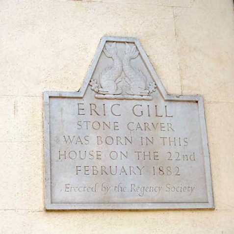 Birthplace of Eric Gill, stone carver | Photo by Tony Mould