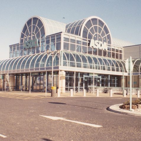 Asda January 1988 the day before opening | From the private collection of Richard Griffiths