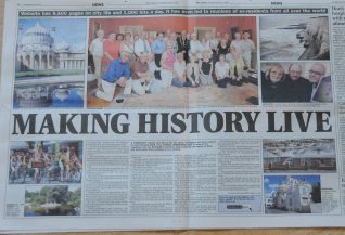 The Argus article about the website. Click on the image to open: click again to magnify | Photo by Tony Mould