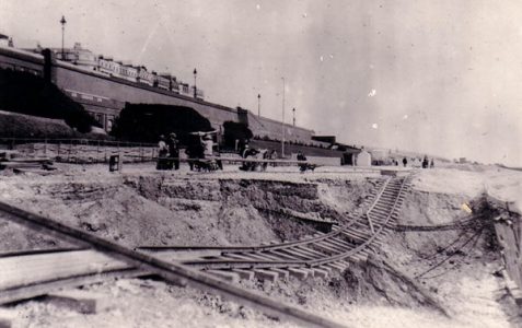 1896: Wreckage of Volks Railway