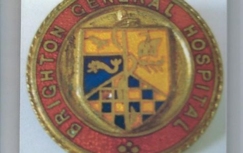 Brighton General Hospital Badge