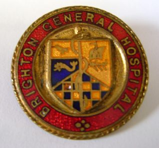 SRN Brighton General Hospital Badge | From the prive collection of Kenneth Ross