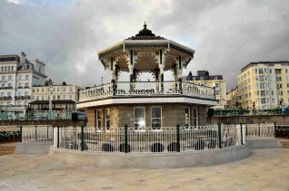 The newly restored 'Birdcage' Bandstand | Photo by Tony Mould