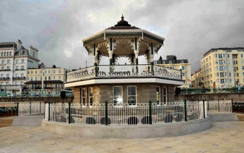 Birdcage bandstand