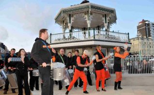 Colourful musical entertainment | Photo by Tony Mould