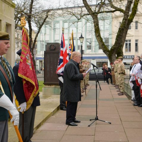 2nd Lieutenant Beal Memorial event | ©Photo by Tony Mould