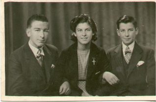 Patrick, Bridie and Bertie | From the private collection of Karen Schell