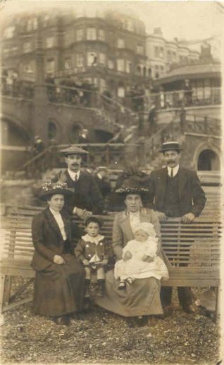 My family at Brighton 1909