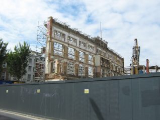 Co-operative Society building works in progress | Photo by Paul Clarkson