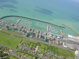 Aerial view of the Marina, 1991 | Picture contributed on 11-05-04 from private collection