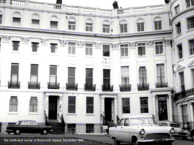 North-east corner of Brunswick Square, November 1960 | From the original 'My Brighton' exhibit