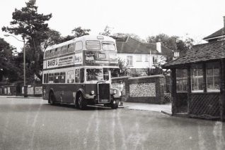 A Brighton Corporation bus at the Tivoli crescent terminus of route 51 | Martin Nimmo