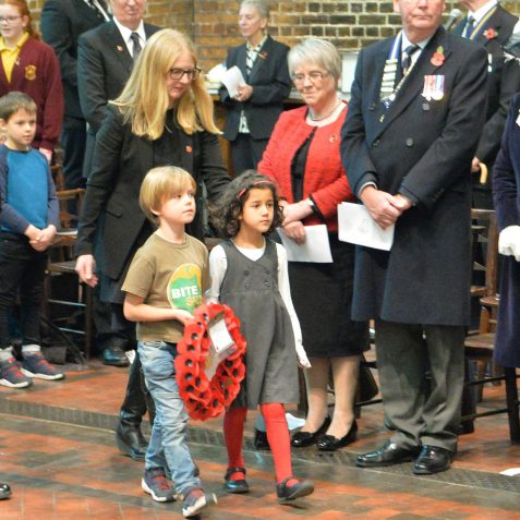 Children's Act of Remembrance ©Tony Mould