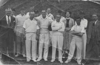 The cricket team | From the private collection of Rodger Olive