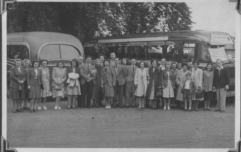 London Road Co-op outing 1949