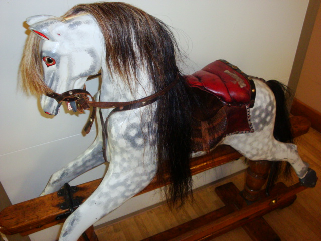 The rocking horse from the Royal Alexandra Children's Hospital | Photo by Carol Homewood