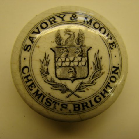 Cosmetic pot lid | From the private collection of Martin Phillips